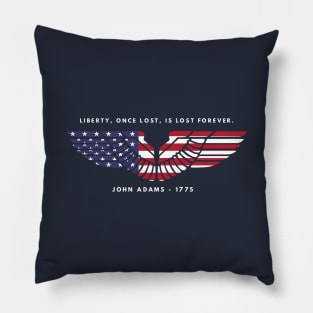 Liberty by John Adams Pillow