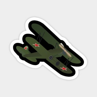 Night Witches Polikarpov Po-2 Bomber Magnet