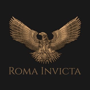 Ancient Rome Steampunk Legionary Eagle - SPQR Roma Invicta T-Shirt