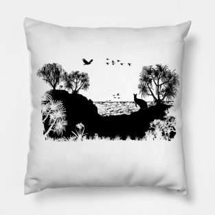 MOOLOOMBAH, MINJERRIBAH - (AKA POINT LOOKOUT NORTH STRADBROKE ISLAND) AUSTRALIA Pillow