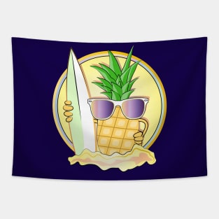 Ananas Summer Vibes Tapestry