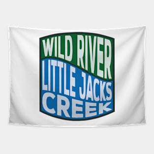 Little Jacks Creek Wild River Wave Tapestry