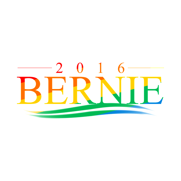 Bernie 2016 Colorful by OfficialSupply