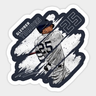 Gleyber Torres 25 Sticker for Sale by Gamers-Gear