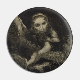 Caliban by Odilon Redon Pin