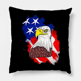 American eagle flag Pillow