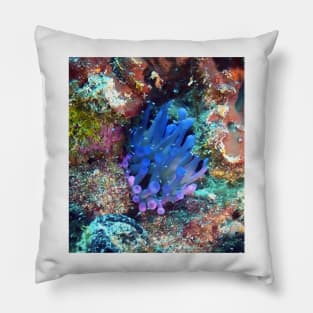 Giant Purple Sea Anemone Pillow