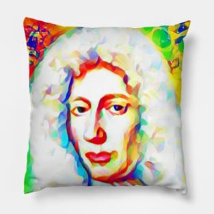 Robert Boyle Colourful Portrait | Robert Boyle Artwork 10 Pillow