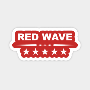 Red Wave T-shirt November 2018 Magnet