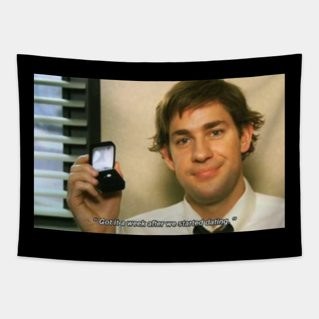 The Office Funny Screencap Meme The Office Us Tapestry Teepublic