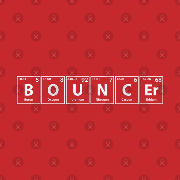 Bouncer (B-O-U-N-C-Er) Periodic Elements Spelling by cerebrands