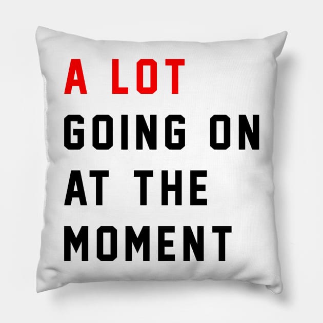 TayTay "A Lot" Eras Tour (Double Sided) Pillow by Recondo76