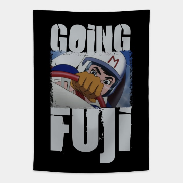 Speed Racer - Going Fuji Tapestry by Barn Shirt USA