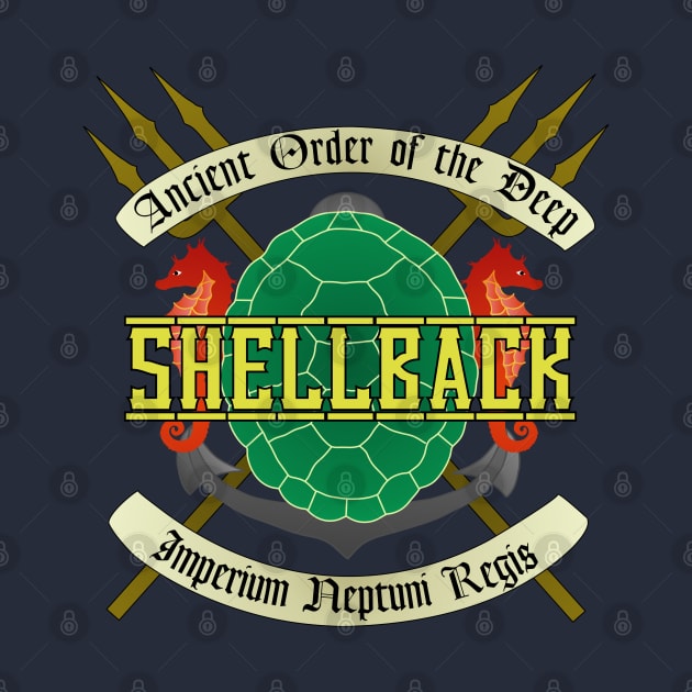 Shellback (Front Only) by MadmanDesigns