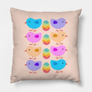 Easter Chicks Pillow