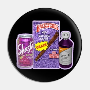 Shasta Purple Drank Pin