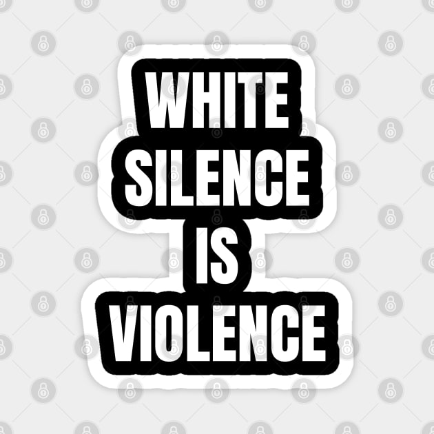 White-Privilege Magnet by Creatifly Graphic Tees