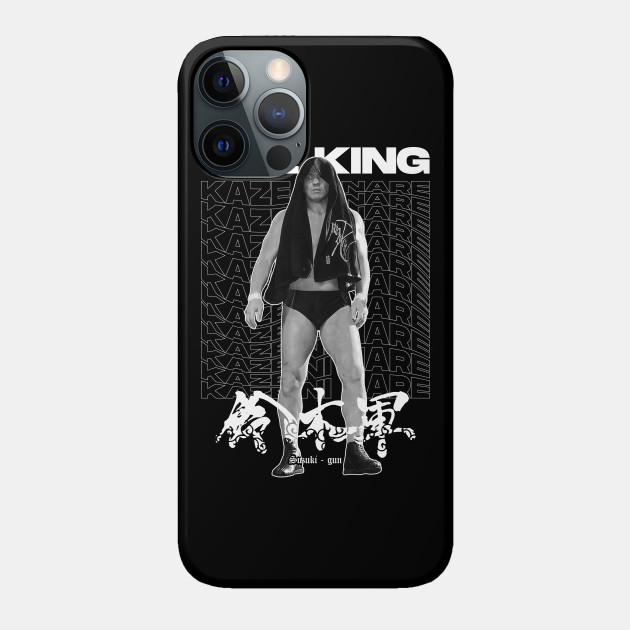 Minoru Suzuki - KAZE NI NARE - Wrestling - Phone Case