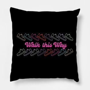 Walk This Way Pillow