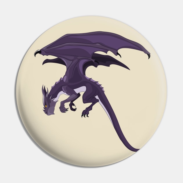 The only dragon Pin by MBshirtsboutique