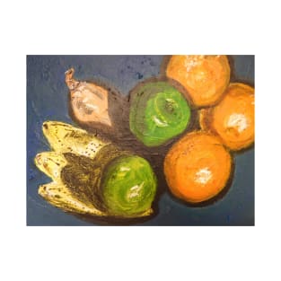 fruits still-life orange green T-Shirt