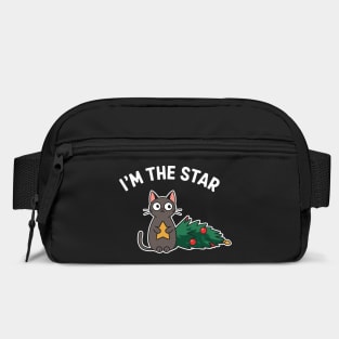 I'm The Star Sarcastic Cat Christmas Mischief Bag