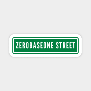 ZEROBASEONE Street Sign Magnet