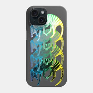 Rainbow Thylacines Phone Case