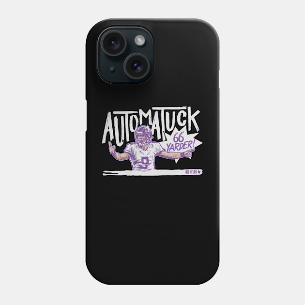 Justin Tucker Automatuck Phone Case by Chunta_Design