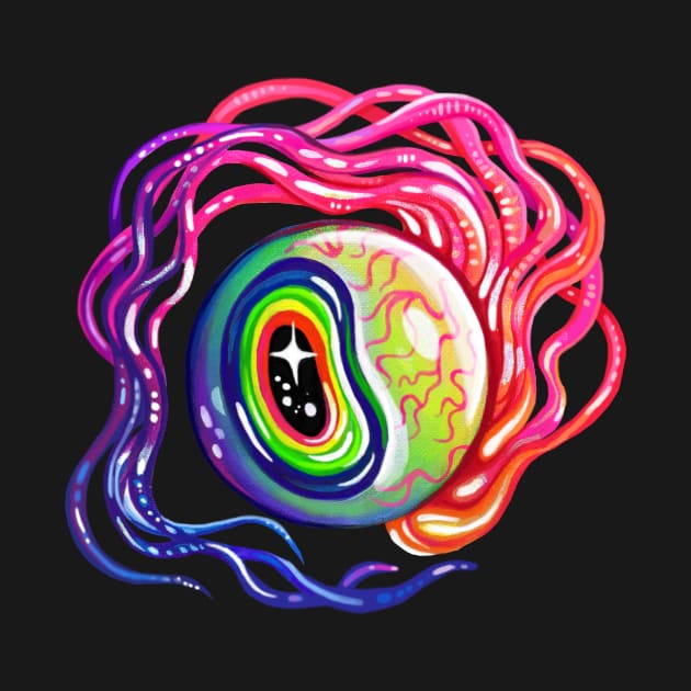 Rainbow Eyeball by Bethaliceart