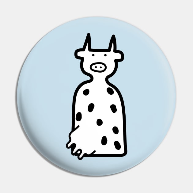 Moo Pin by FoxtrotDesigns