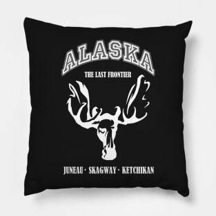 Alaska Moose Pillow