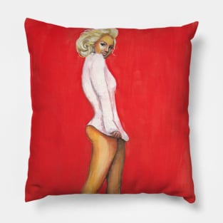 Blonde Goddess Pillow