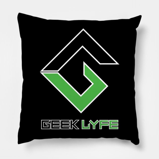 The Geek Lyfe Logo Pillow by TheGeekLyfe