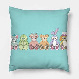 Bear and Friends Pillow