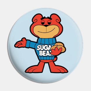 cute sugar bear mascot Pin