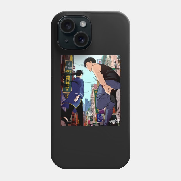 Banana Fish Chinatown Phone Case by MykaAndSalmon