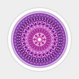 Reversed Mandala 1 Magnet