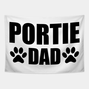 PORTIE DAD - PORTIE DOG DAD Tapestry