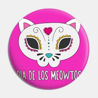 Dia De Los Meowtos Pin