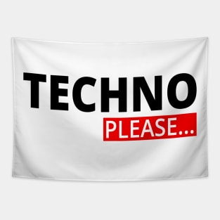 TECHNO PLEACE - Music EDM Tapestry