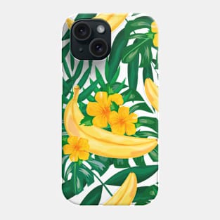 Tropical flowers Phone Case