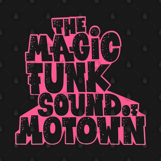Pink Motown Music Groove Design by Boogosh