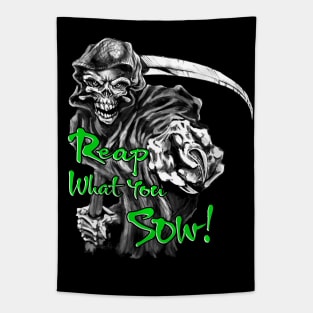 Reap what you sow! Grim Reaper Tapestry