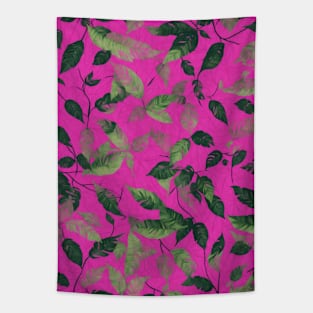 Samless watercolor leaf Tapestry