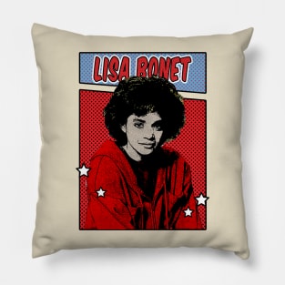 Lisa Bonet 1975s Pop Art Style Pillow