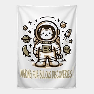 Space Paws Furbulous Discoveries: Space and Beyond Tapestry