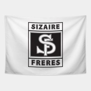 Sizaire Freres [Old Car Logo] Tapestry