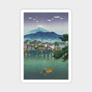 Tokaido Numazu Harbor by Tsuchiya Koitsu Magnet