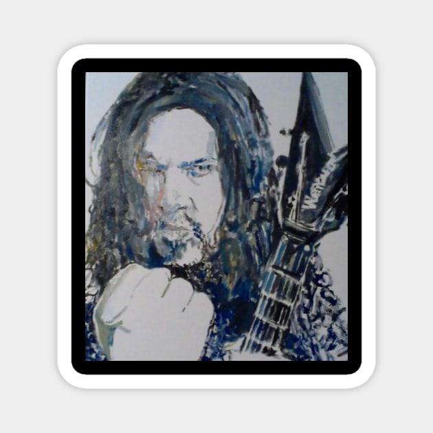 dimebag Magnet by Mike Nesloney Art